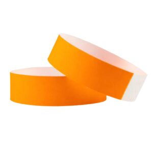 pulsera tyvek naranja fluor
