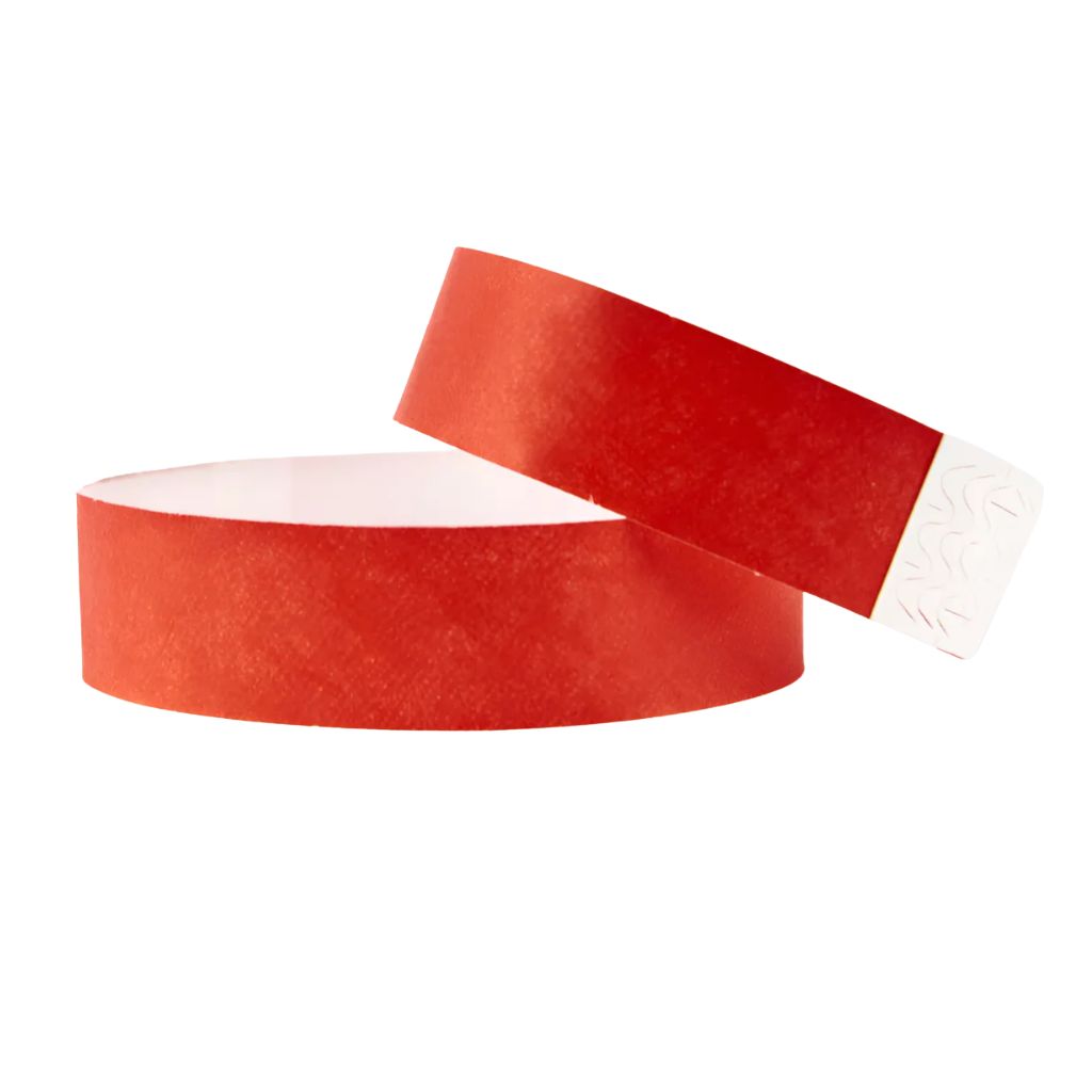 pulsera tyvek roja pulsera tyvek roja